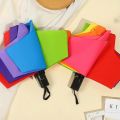 1pc - Rainbow Wonder - Portable Three- fold Umbrella with Short Handle,  Foldable Design for Effortless Style and Protection. 
