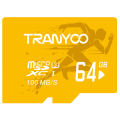 Micro SD Memory Card - TRANYOO Smart Card 100MB/s High-Speed,. 