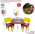 Kids Table Chair Set,2 Chairs with Table,Study Table For Boys & Girls Printed Table. 