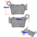 Motorcycle Front & Rear Brake Pads For KTM EXC EXCF SX SXF XC XCF XCWF Tpi 85 125 250 300 350 450 2003-2023 Enduro Dirt Pit Bike. 