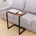 Sofa Side Table for Small Spaces - C Table Laptop Snack Coffee Bedside Table Living Room. 