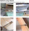 Extra Long 100mm Rotary Rasp File Carving Grinder Abrasive Tools Carbide Burr Alloy Bits Milling Cutter Drill For Metal Wook. 
