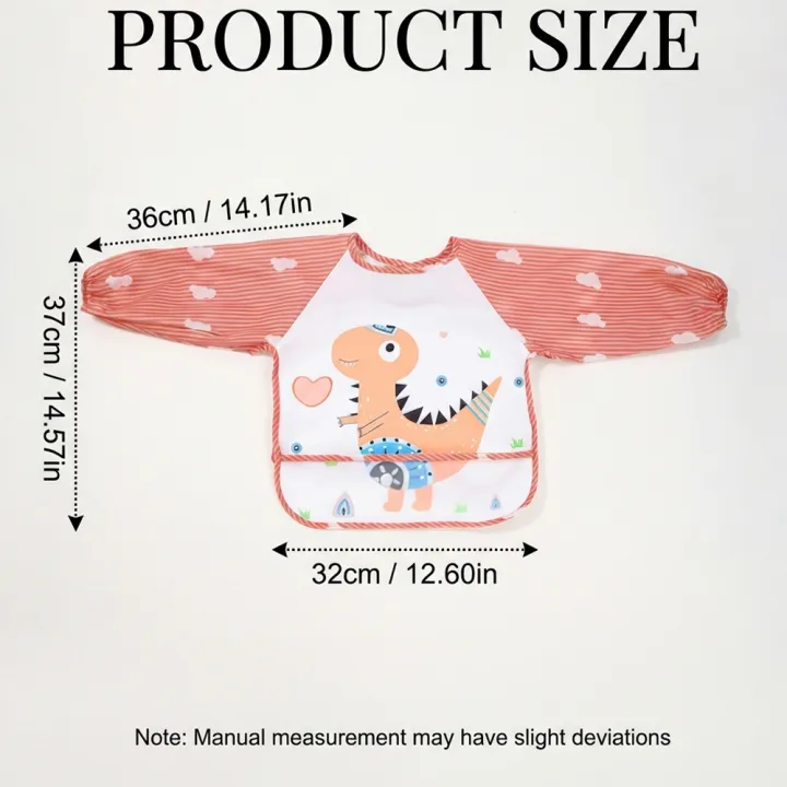 2pcs%20Waterproof%20Full%20Sleeve%20Baby%20Bibs%20Children%20Apron%20Long%20Sleeve%20Feeding%20Smock%20Kids%20Eating%20Breastplate%20Infant%20Scarf%20Clothing%20-%20Image%206