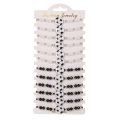 Handmade 12Pcs/lot Cross Knot Charms Knitted Bracelets Set For Women Braiding Adjustable Elastic Wristband Jewelry Accessories. 
