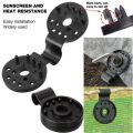 50 PCs sunshade mesh clip garden tools greenhouse sunshade fixing clamp plastic mesh fence hooks installation. 