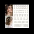 Hair Pearls Stick On Self Adhesive Pearls Stickers Face Pearls Stickers for Hair ANLAN. 