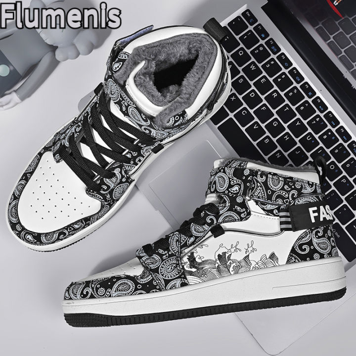Men's%20High%20Top%20Winter%20Sports%20Shoes,%20Fashionable%20Men's%20Designer%20Sports%20Shoes,%20Anti%20Slip%20Cotton%20Wool%20Warm%20Shoes%20-%20Image%207