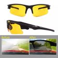 New Day and Night Car Vision Driver Glasses Anti Glare Night Vision Driver Goggles Night Driving Enhanced Light Glasses Eyewear.
