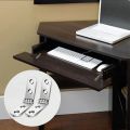 180 Degree 2pcs Foldable Hinge Flap Screw-On Hinges For Sewing Machine Cabinet Rounded Corner Buffer Hinge Furniture Hardware.
