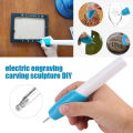 1Pcs Carving Pen Name Writing Engraving Tool for Crafts and Mini Wireless Engraving Pen Precision Electric Engraving Pen. 