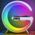 G63 smart light sound machine first charging Alam clock digital alarm. 