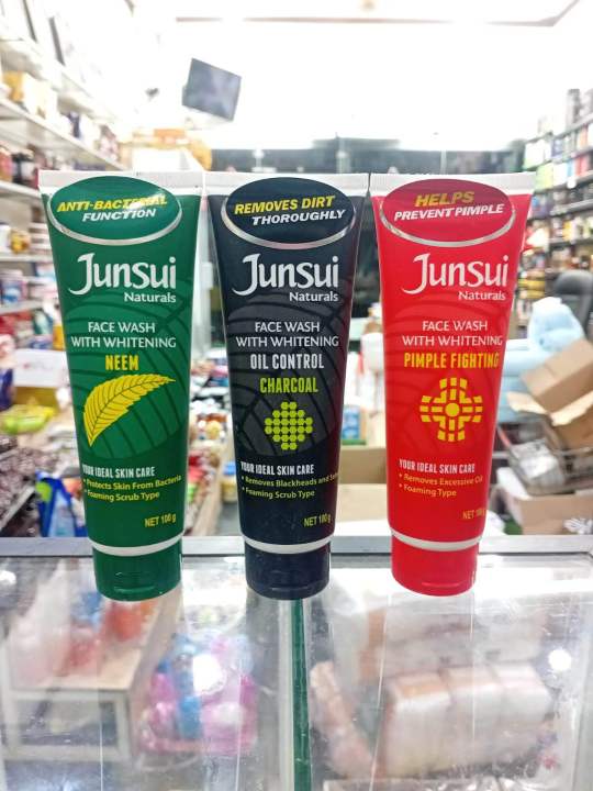 Junsui Junsui Natural Face Wash Oil Control 100g | Daraz.lk