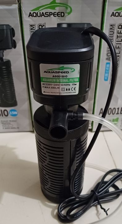 AQUASPEED%20AQUARIUM%20INTERNAL%20FILTER%20A6001BIO%20AC220V-240V%2050/60Hz%2015w%20F.MAX%20:%20880L/H%20Authentic%20-%20Image%208
