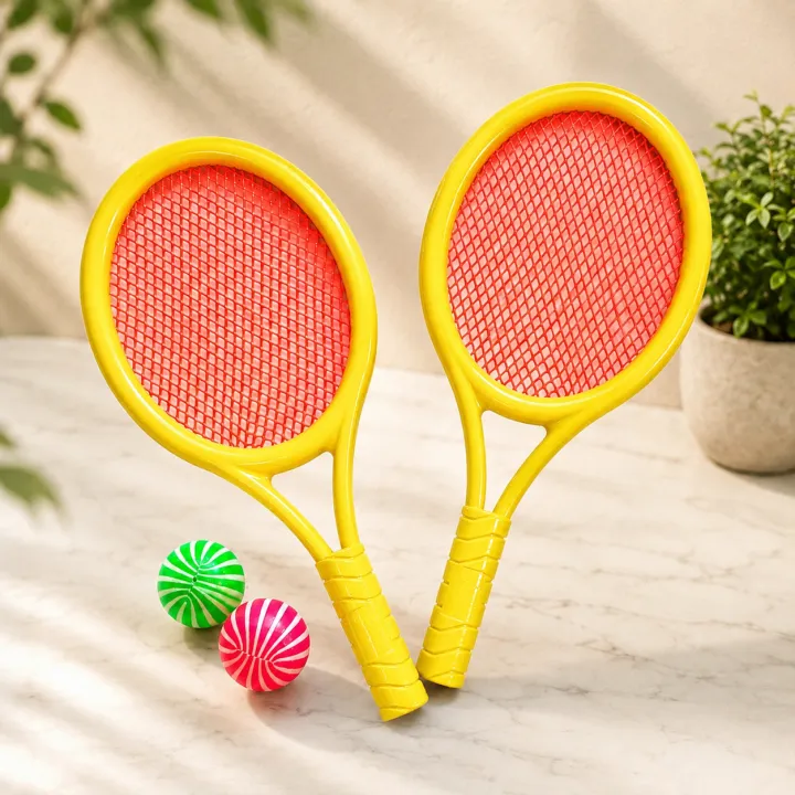 Kids%20Tennis%20Racket%20Set%20for%20Boys%20&%20Girls%20with%20pack%20of%202%20Rackets%20&%20Balls%20Lightweight%20Outdoor%20Indoor%20Sports%20Toy%20Set%20Plastic%20Tennis%20Bat%20Game%20for%20KidsFun%20Garden%20Beach%20Park%20Play%20Toy%20Durable%20Training%20Racket%20Pack%20for%20Children%20Family%20Sports%20Game%20Gift%20Set%20for%20Kids%20-%20Image%202