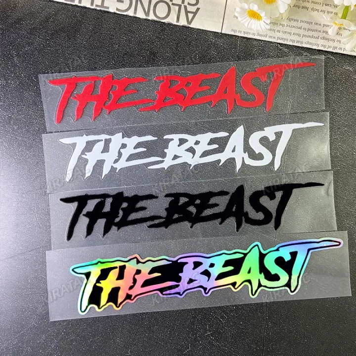 THE%20BEAST%20Motorcycle%20Helmet%20Stickers%20Waterproof%20for%20Motorbike%20Fuel%C2%A0tank%20Fender%20Front%20Fairing%20Electric%20Scooter%20Vinyl%20Decals%20-%20Image%202