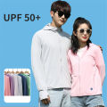 Sunscreen clothing long sleeve sunscreen coat windbreaker ultra-thin loose breathable outwear. 