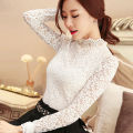 White Lace Blouse Shirt Casual Tops Fashion Women Blouses Autumn Long Sleeve Women Shirts Blusas Femininas Women Blouse 1695 50. 