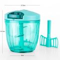 Big Handy Chopper Large Capacity Multi Function Vegetable Cutter Hand Chopper Spiral Slicer Manual Meat Fruit Egg Shredder Slicer Food Grinder.