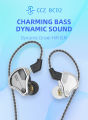 CCZ BC02 Dynamic Driver Wired Headphone High Premium Fidelity Sound Quality Earphones Monitor Noise Cancelling Gaming Headset.