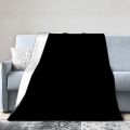 Whimsical Fluffy Fur-Like Pattern Throw Blanket - Soft Plush Grid Design with Checkerboard Black, White, Gray, and Vibrant Red S.