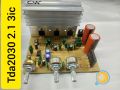 2.1 Channel TDA2030 Audio Amplifier Board with Subwoofer and Speaker Controls. 