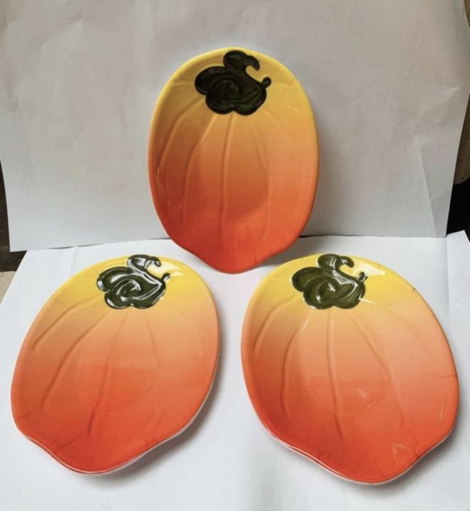 Pack%20Of%203%20Melamine%20Peach%20%F0%9F%8D%91%20Tray%20Platter%20For%20Serving%20Baby%20Food%20Double%20Glazed%20Quality%20-%20Image%203