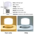100-10PCS Portable Mini Night Lights Colorful USB Plug Lamp Power Bank Charging LED Book Light Round Reading Eye Protection Lamp. 