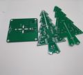 3D Christmas Tree LED DIY Kit Circuit - Xmas Tree Multicolor Electronic DC Light. 