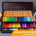 48/72/100/120/180Colors Pencils Professional Oil Wood Soft Watercolor Pencil For School Drawing Sketch Painting Art Supplies. 