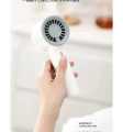 Simple handheld small fan USB rechargeable portable mini electric fan summer outdoor silent turbo fan.