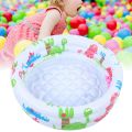 60cm/23.6in With Eco-friendly PVC Material Baby Pool Inflatable Little Pump Pool Wear-Resistant For Babies Kids Training. 