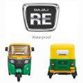 Bajaj RE Logo 4 Stroke Three Wheel. 