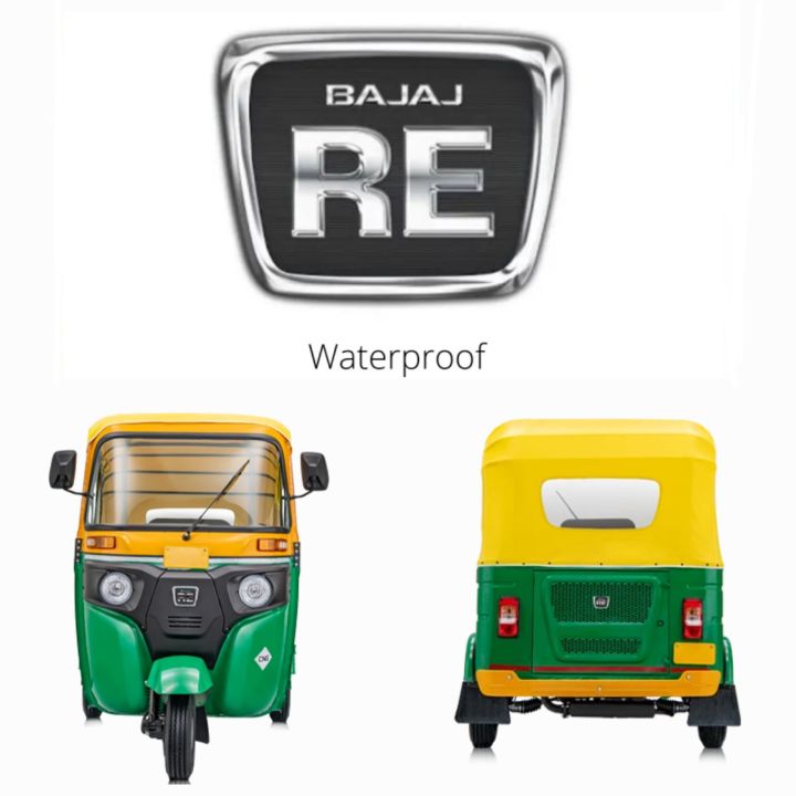 Bajaj RE Logo 4 Stroke Three Wheel