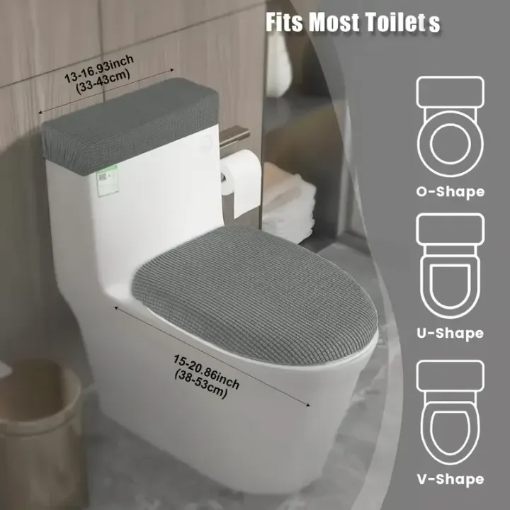 Polar%20Fleece%20Toilet%20Lid%20Cover%20and%20Toilet%20Tank%20Cover%202pcs/set%20Elastic%20Toilet%20Covers%20Removable%20Solid%20Color%20for%20Home%20Hotel%20Bathroom%20-%20Image%202