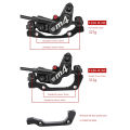 MEROCA M4 MTB Bike Hydraulic Brake 4 piston mtb brakes bike hydraulic disc brake MT420 Cycling accessories for mountain bike.