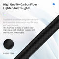 TELESIN 116cm Carbon Fiber Monopod Selfie Stick Extendable With 1/4 Screw For  Hero Insta360 Osmo Action Camera. 