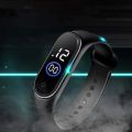Silicon Digital Touch LED Sports Watch. 