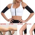 1Pair Women's Arm Slimming Shaper Compression Wrap Sport Sauna Sweat Bands Workout Fitness Arm Trimmer Strap for Weight Loss1Pai. 