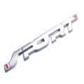 Car Accessories Sticker Styling Metal 3D Chrome Black Auto Car Trunk Racing Sport Word Letter Logo Emblem Badge Decal Sticker. 