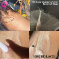 Skinlike HD Lace Frontal 13X4 13X6 Human Hair Closures Pre Plucked Invisible HD Lace Free Part 7x7 6x6 5x5 HD Lace Closure Only. 