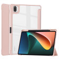 360 ° rotating clear back flip case cover Xiaomi pad 5/pad 6 with pen holder use for Xiaomi pad 5 / Xiaomi pad 6 luxury leather case Smart with pencil holder (11.0). 