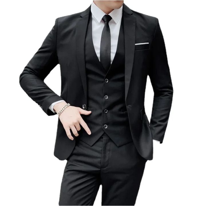 S-9XL%20New%20(Blazer+Vest+Pants)%20Men's%20Fashion%20Business%20Gentleman%20Professional%20Formal%20Dress%20Korean%20Version%20Banquet%20Dress%20Suit%206XL%20-%20Image%203