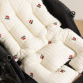 Autumn and winter warm baby stroller seat cushions thickened cotton child stroller baby seat cushions universal four seasons. 
