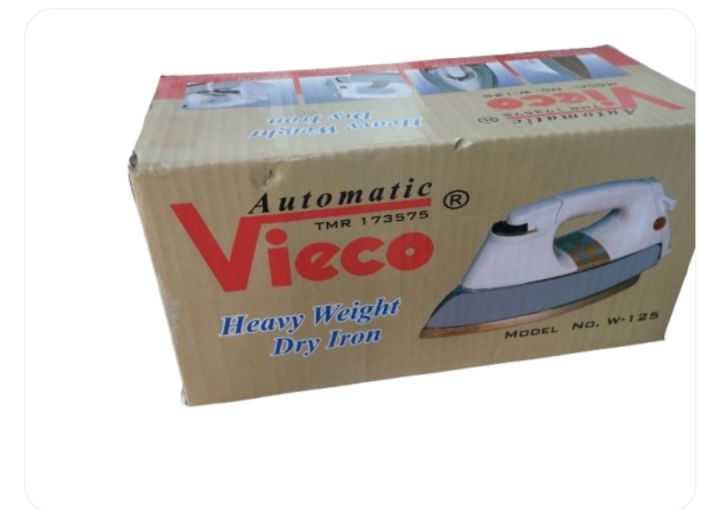 Vieco%20Electric%20Iron%20W-125%201000%20W%20Heavy%20Weight%20Dry%20Iron%20%7C%20Automatic%20Dry%20Iron%20%7C%20Nonstick%20Coated%20Sole%20Plate%20%7C%20Easy%20Temperature%20Setting%20%7C%20Over%20heat%20Protection%20-%20Image%202