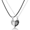 Special Gift for Your Lover  Heart pendant pair (With Box). 