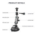 Powerful Suction Cup Car Mount for Insta360 X4 X3 X2, Dashboard Quick-release Holder for Pocket 3 12 11 10 9 8 Action 4 3.
