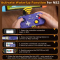 IINE Pocket Gamepad for Switch 2/1 Steam Deck Phone Car Portable Retro Controller Hall Effect Joystick NS Version.