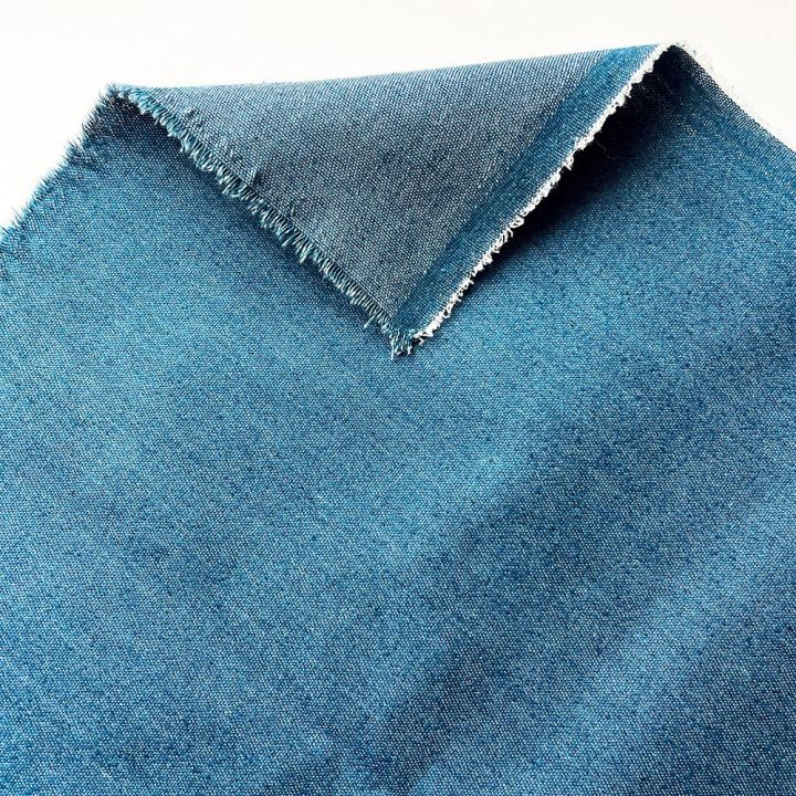 145cm%20Cotton%20Denim%20Fabric%20Blue%20Washed%20Micro%20Elastic%20Breathable%20per%20Yard%20for%20Shirt%20Apparel%20Bags%20Cushion%20Quilting%20Sewing%20Supplies%20-%20Image%202
