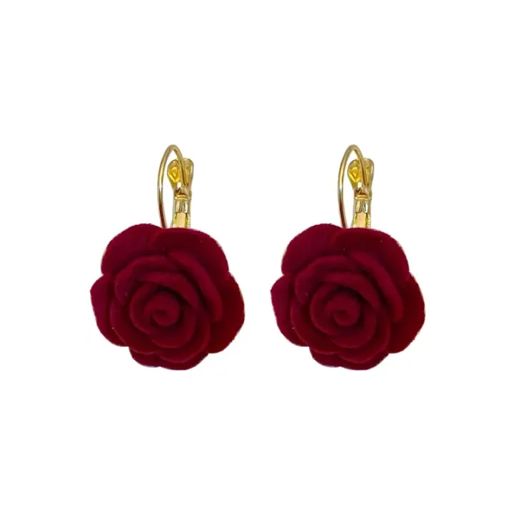 High%20end%20retro%20wine%20red%20rose%20earrings,%20elegant%20women's%20ear%20buckles,%20fashionable%20accessories%20-%20Image%205
