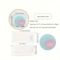 Silicone Tube Molds Soap Making Tools Assorted Shapes Heart/Moon/Star/Round/Square/Plum Blossom Bar MoldHandmade Soap Molds.